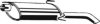ASMET 05.095 End Silencer